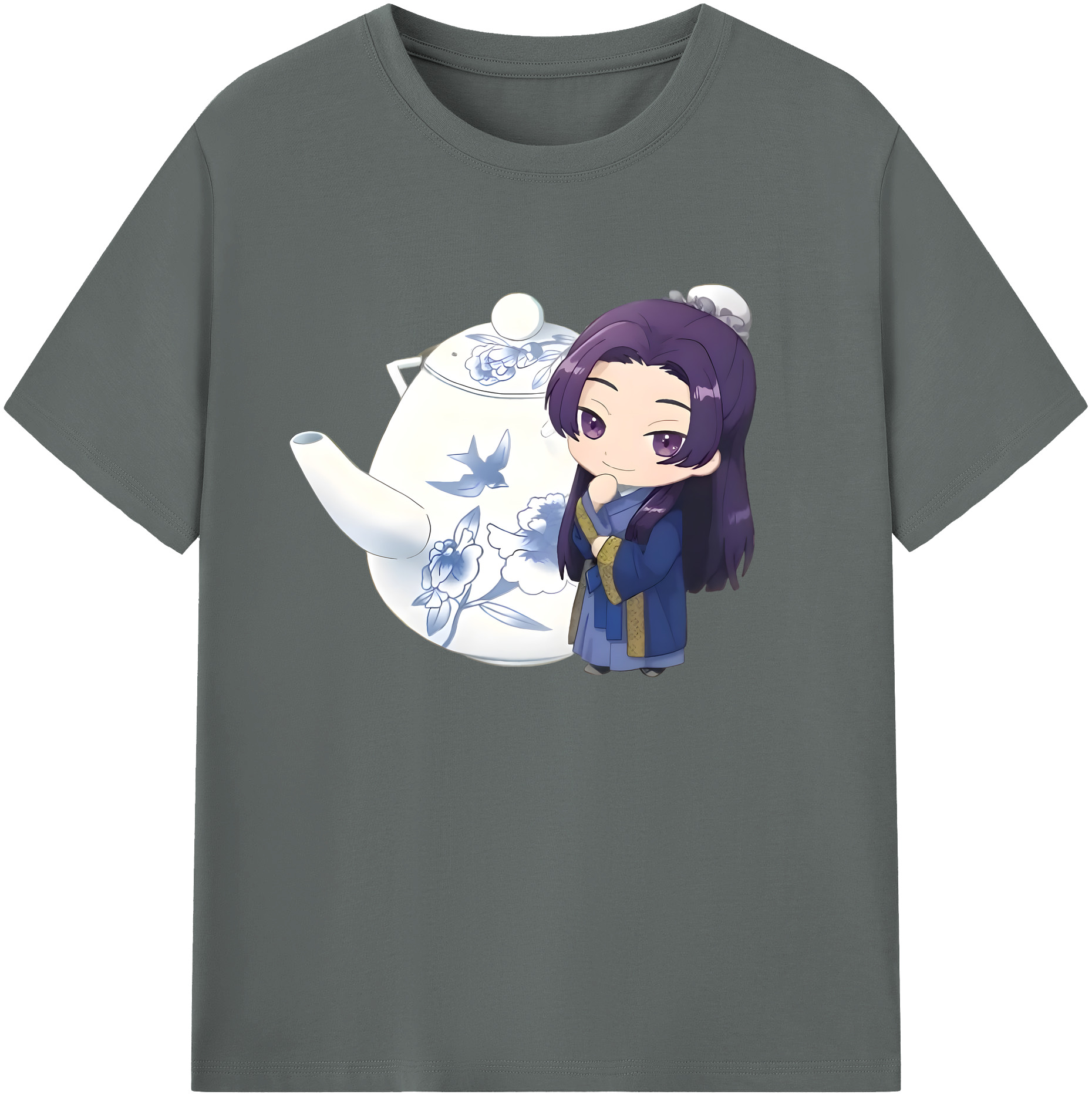 （画像用） 薬屋のひとりごと The Apothecary Diaries 綿100％ メンズ半袖Tシャツ｜肌触りやわらか＆通気性